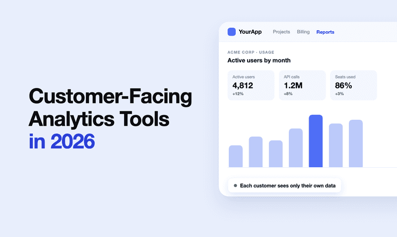 9 Best Customer-Facing Analytics Tools in 2026