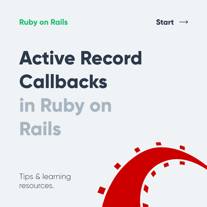 Active record callbacks in Rails