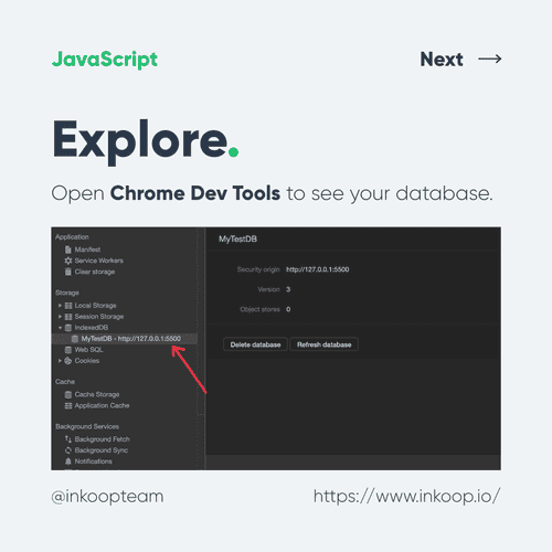 Indexed DB - Client side storage