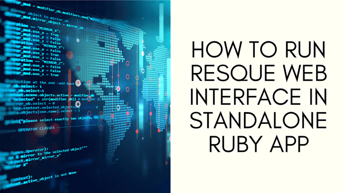 How to run resque web interface in standalone ruby app | Inkoop Blog