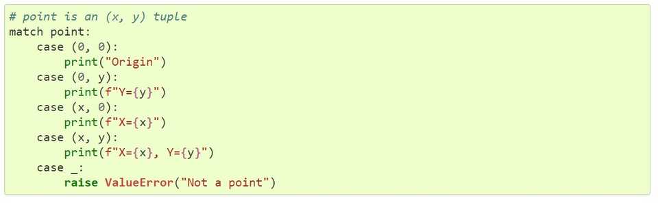 Structural Pattern Matching - 6