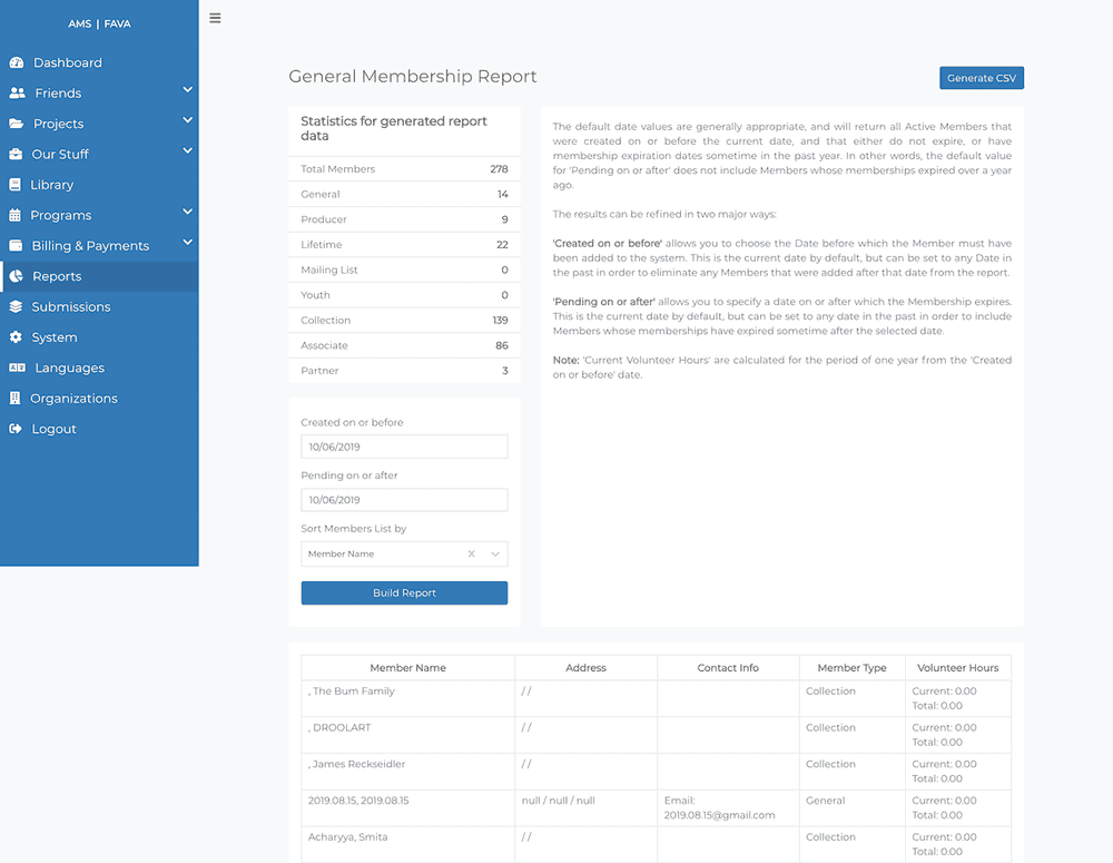 AMS Network