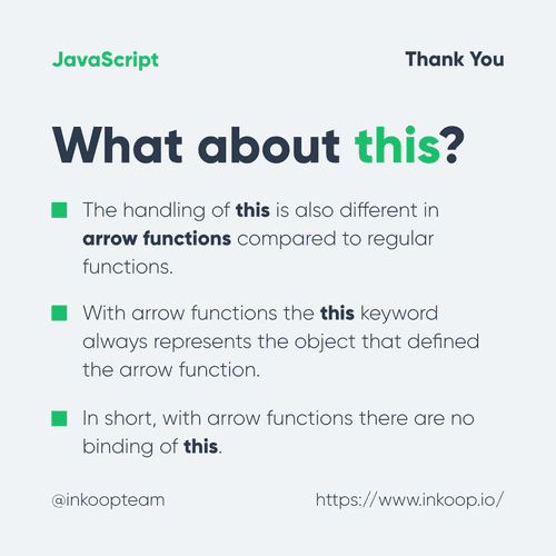 Arrow functions in Javascript