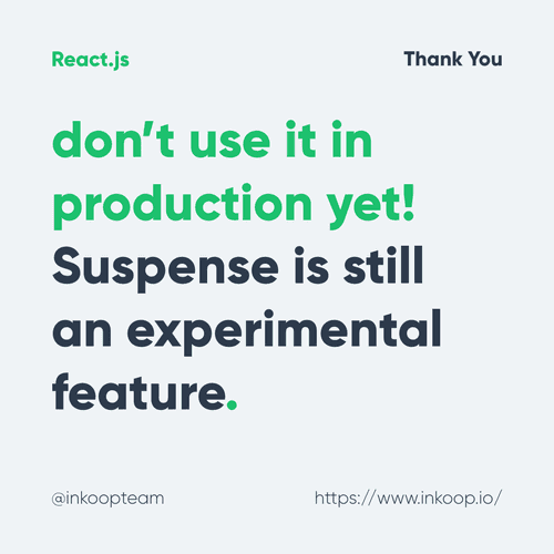 ReactJS Suspense - data fetching