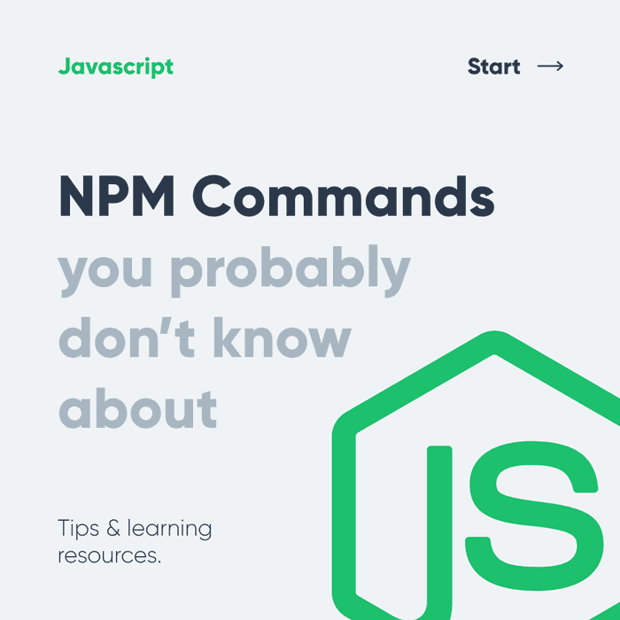 6 must know NPM commands