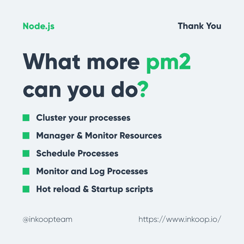 Node PM2 process manager