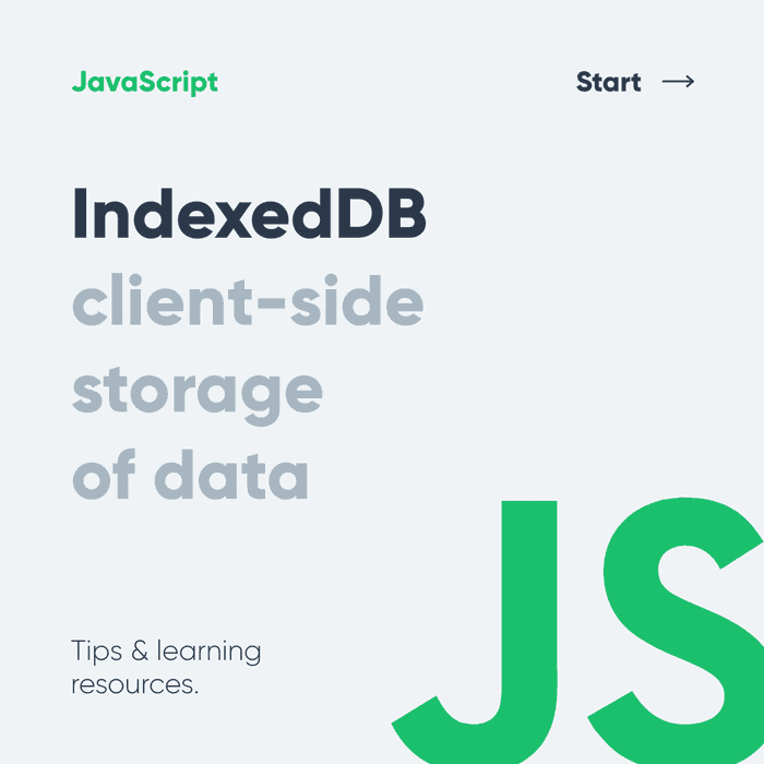 Indexed DB - Client side storage