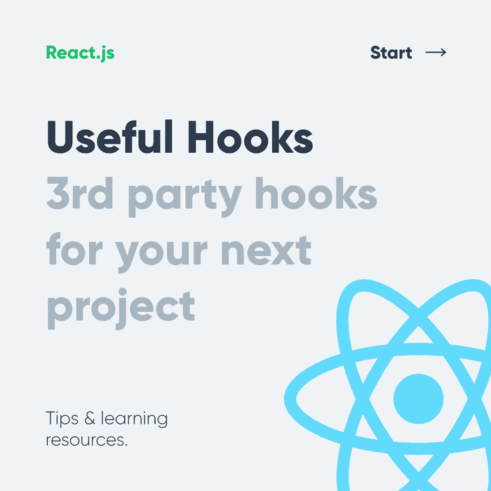 9 useful third-party ReactJS hooks