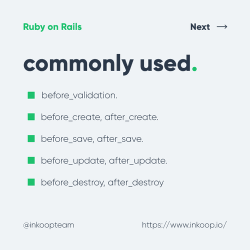 Active record callbacks in Rails
