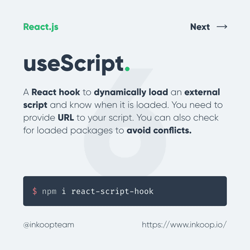 9 useful third-party ReactJS hooks