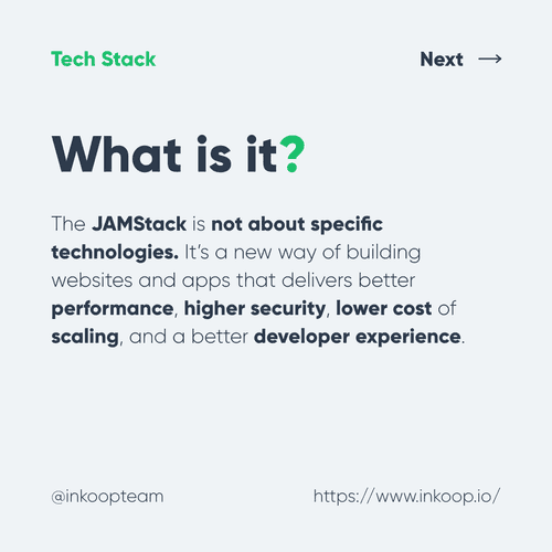 JAM Stack - Pre-rendered, fast, and secure site and apps