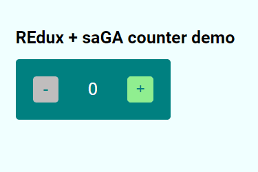 Redux and Saga Counter Demo