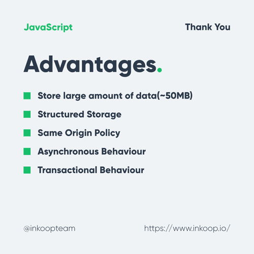 Indexed DB - Client side storage