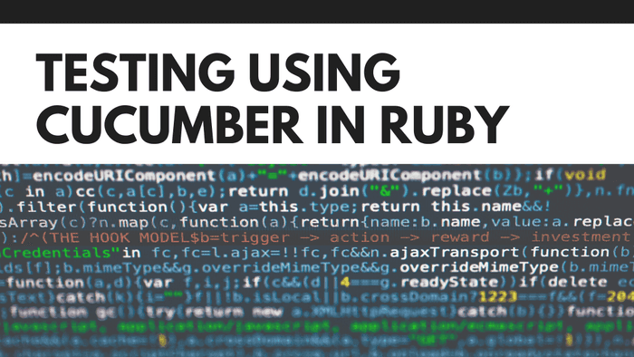 Testing using Cucumber in Ruby | Inkoop Blog